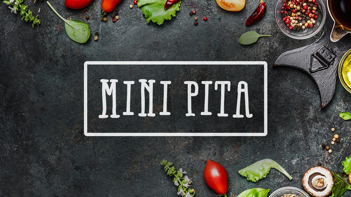mini pita logo design cover
