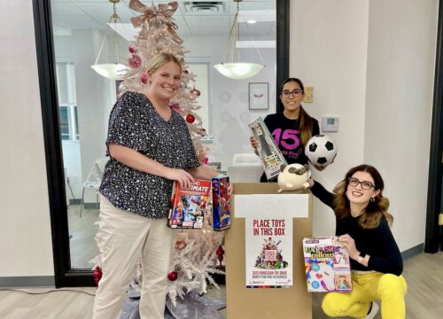 Bright Pink Agency Joins Forces with PuroClean for a Holiday Toy Drive