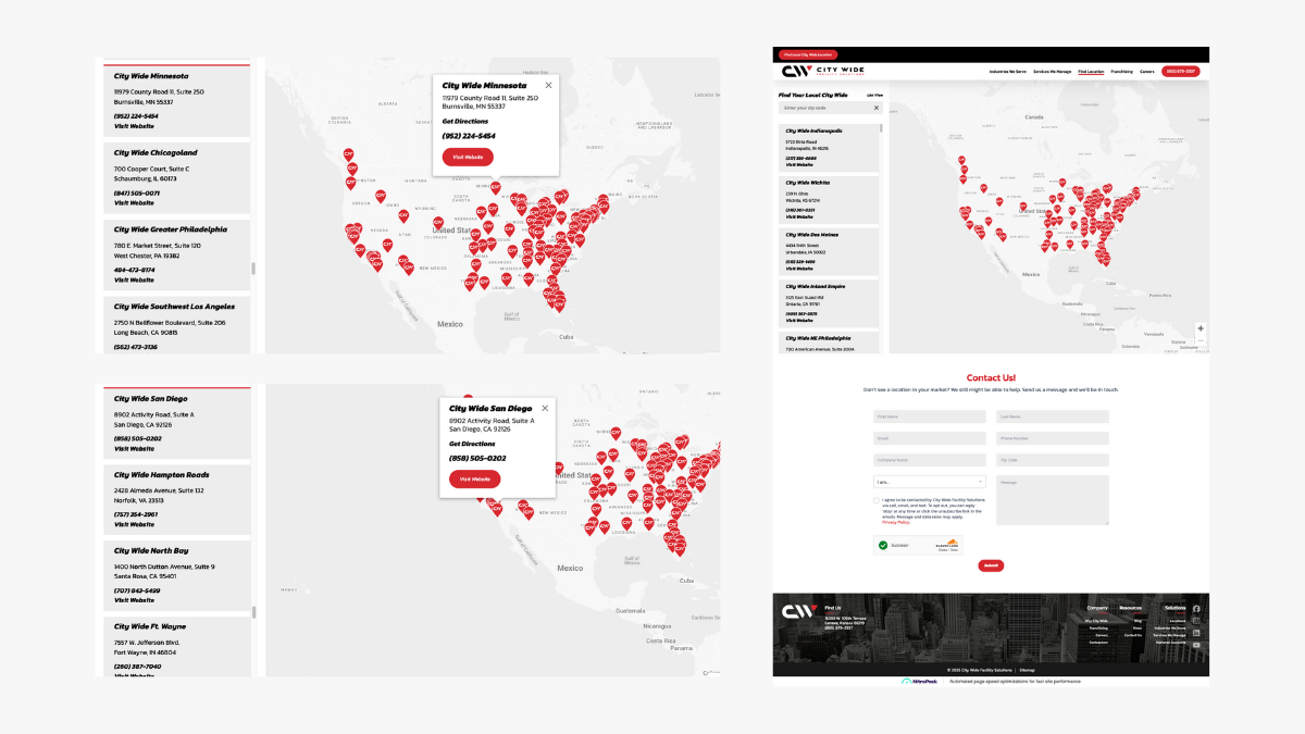 City Wide Office locator