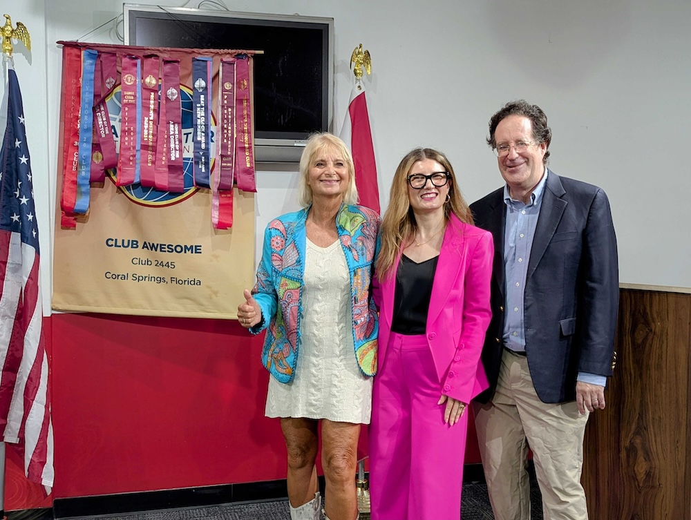 Madalina with David Carr and Gail Nichols